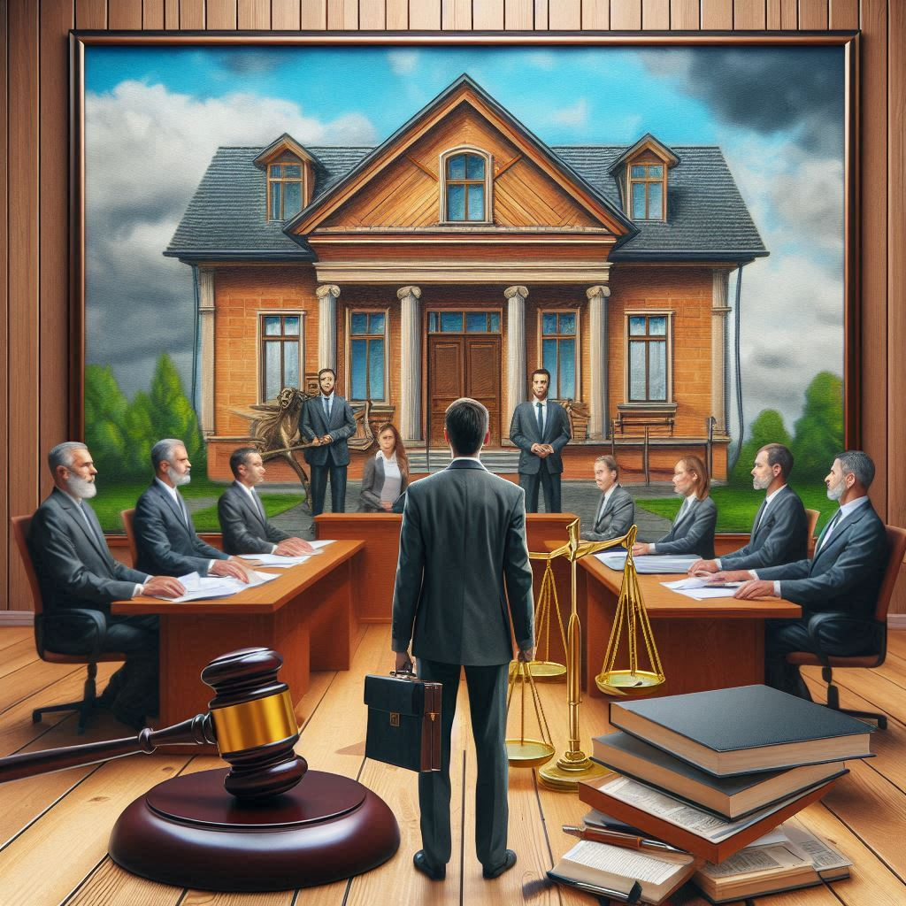 House seller in court